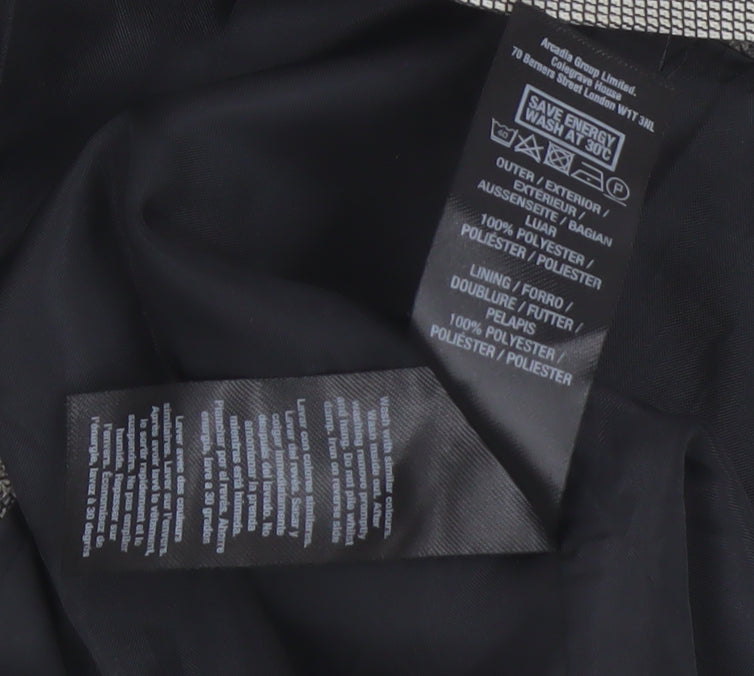 Dorothy Perkins Women's Black Sheath Dress Size 8