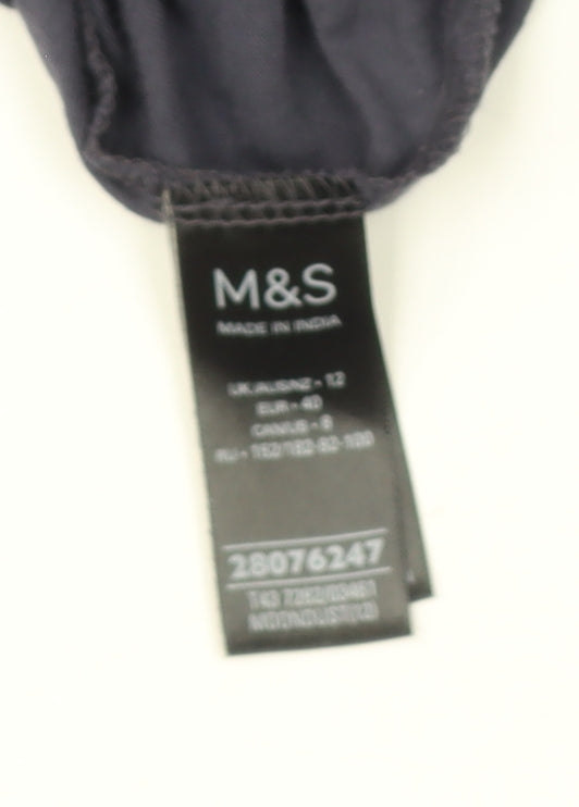 Marks and Spencer Grey Long Sleeve Women's Blouse