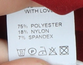 Almari Women's Red A-Line Party Dress, Size 8