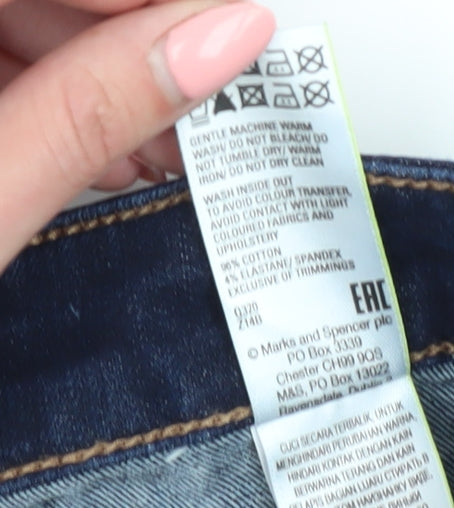 Marks & Spencer Women's Blue Flared Jeans Size 20