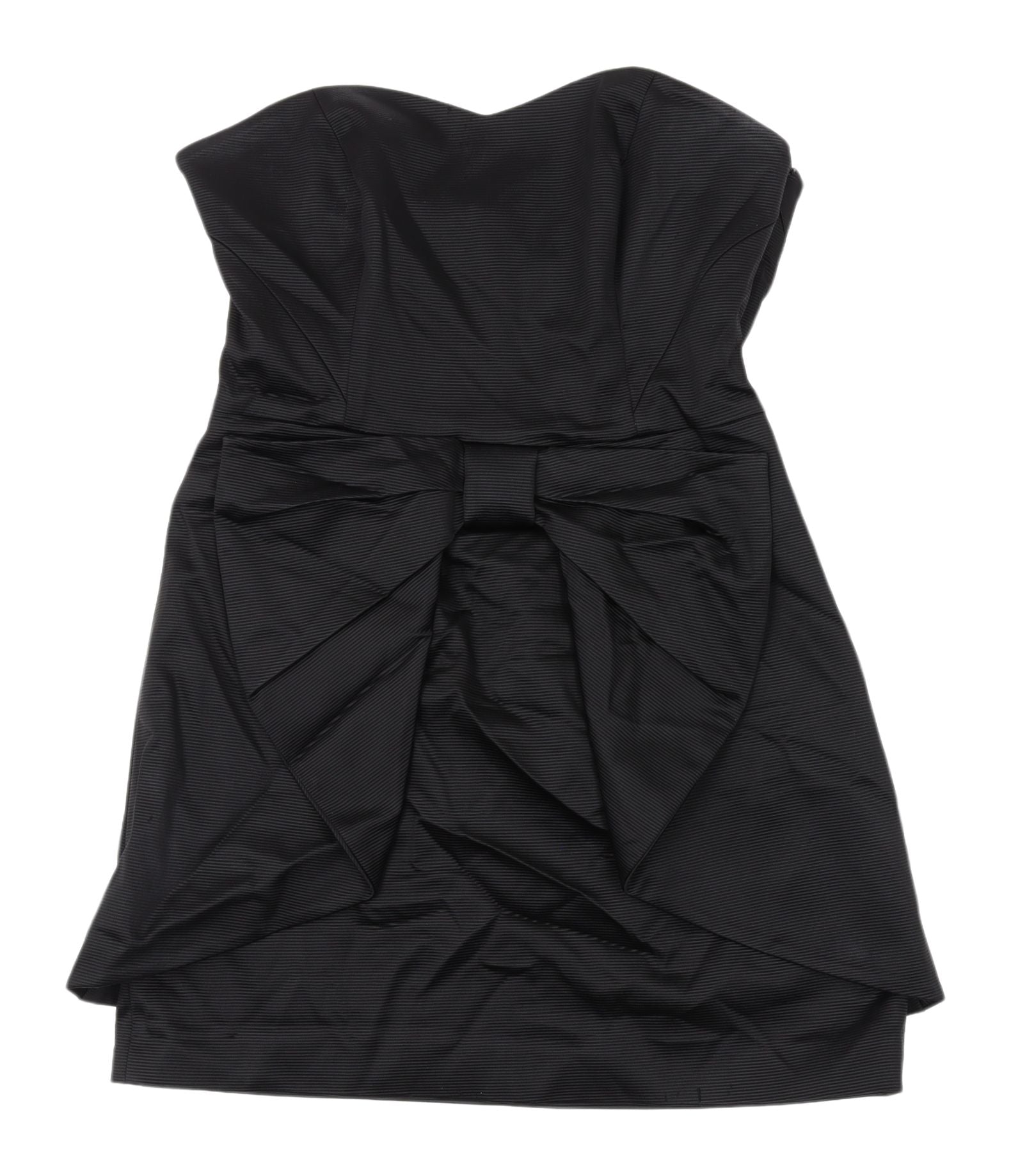 coast black strapless dress Coast Women's Black Strapless Bow Dress