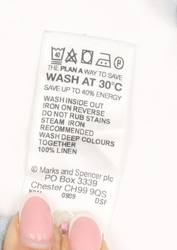 Marks & Spencer Women's Multicoloured Floral Tunic Blouse - Size 16