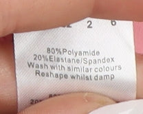 PrettyLittleThing Pink Ankle Leggings UK 6 Activewear