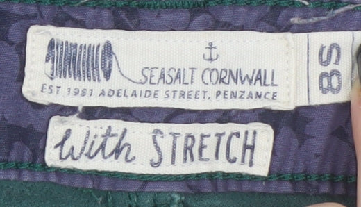 Seasalt Cornwall Women's Green Corduroy Trousers Size 8