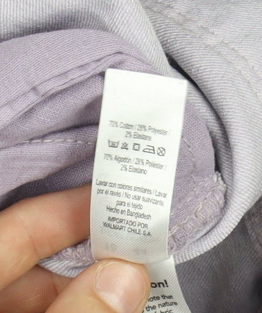 George Women's Purple Skinny Jeans - Size 16