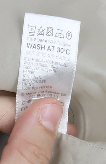 Marks and Spencer Beige Sheath Dress UK 10