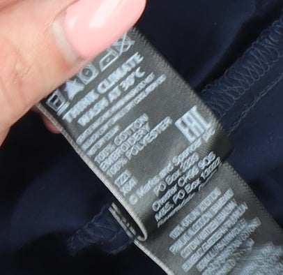 Marks and Spencer Women's Off-Shoulder Navy Blouse