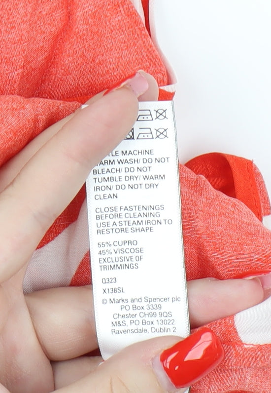 Marks & Spencer Multicoloured Shirt Dress Size 14