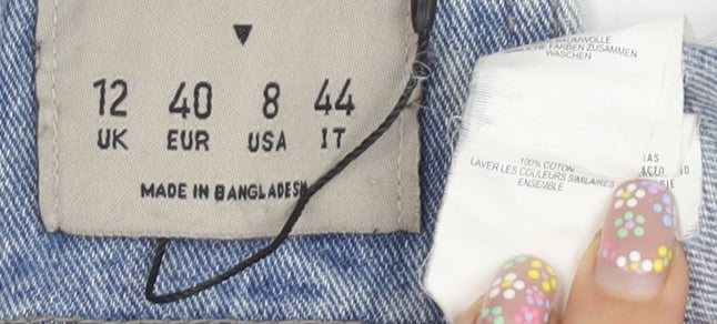 Denim Co Women’s Blue Dungaree Dress Size 12