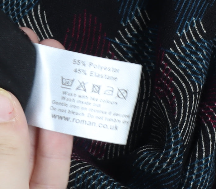 Roman Multicoloured Women’s Shift Dress Size 10