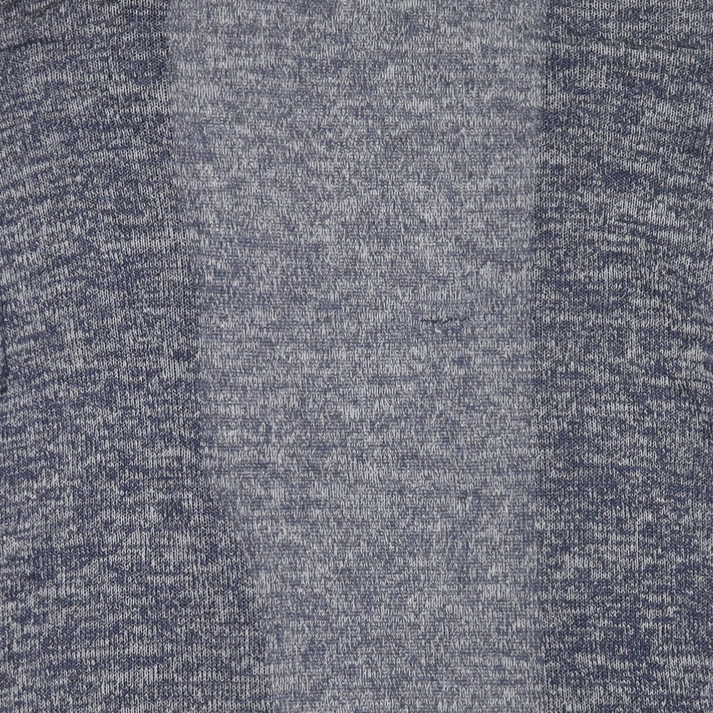 Divided by H&M Womens Blue V-Neck Viscose Cardigan Jumper Size XS
