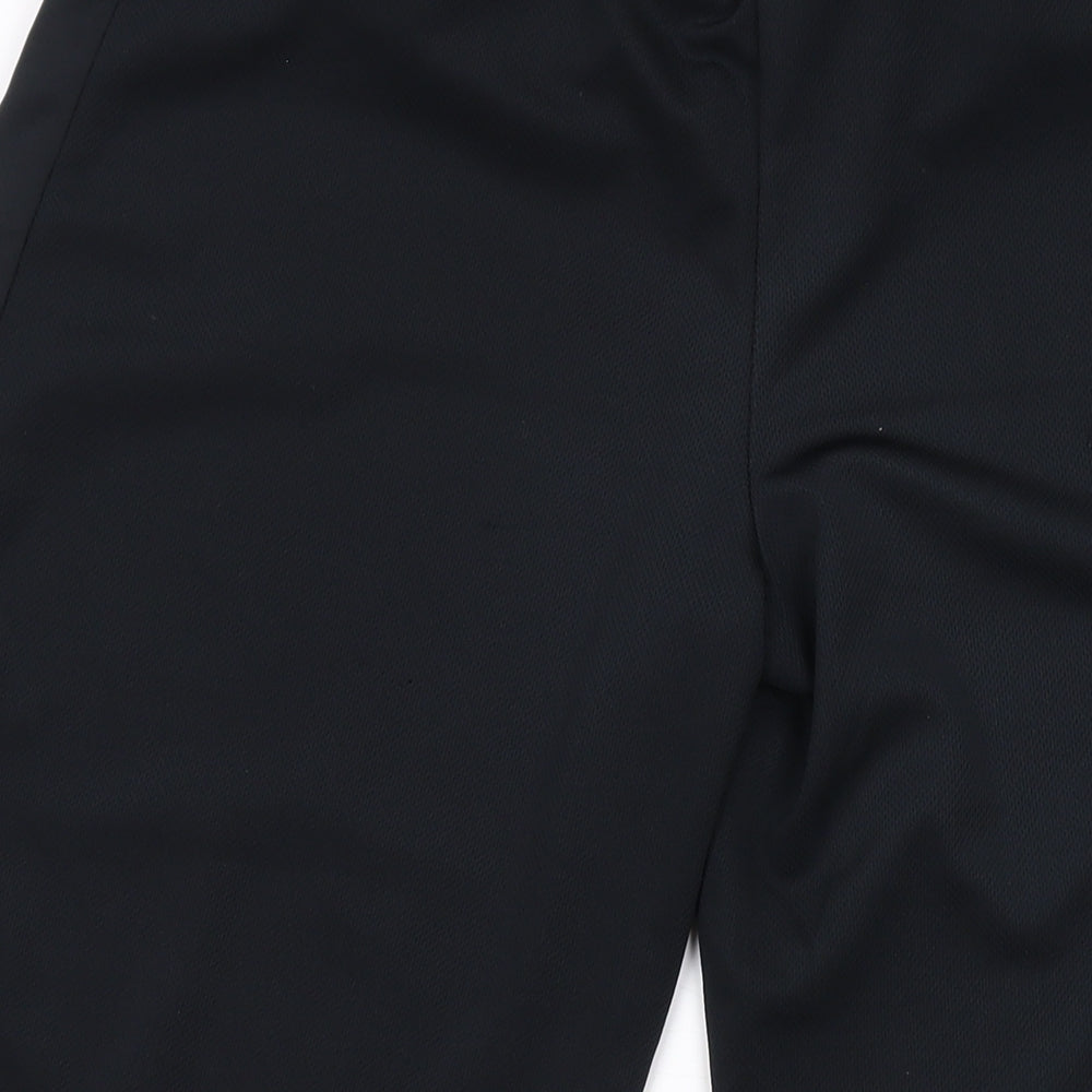 Avia Womens Black Polyester Trousers Size L L22 in Regular