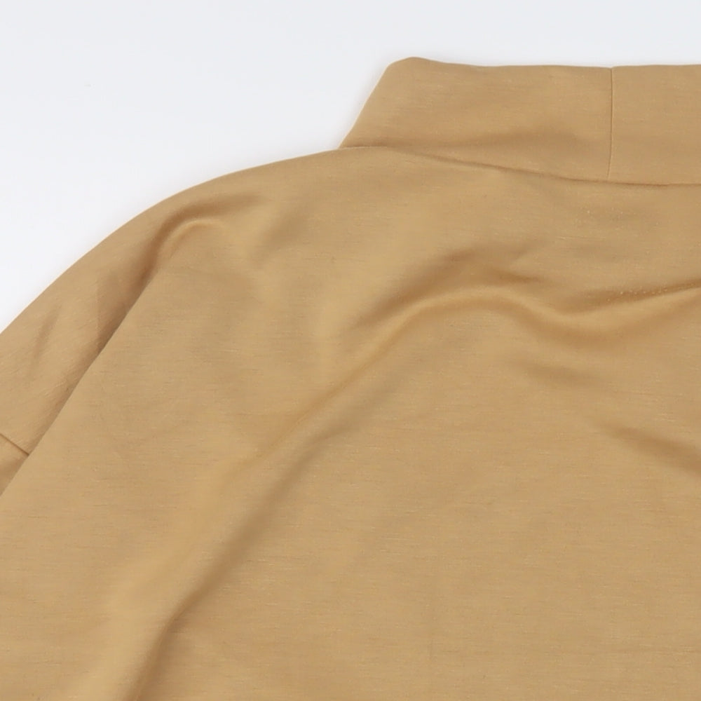 Rick Cardona Womens Beige Modal Pullover Sweatshirt Size 22 Pullover