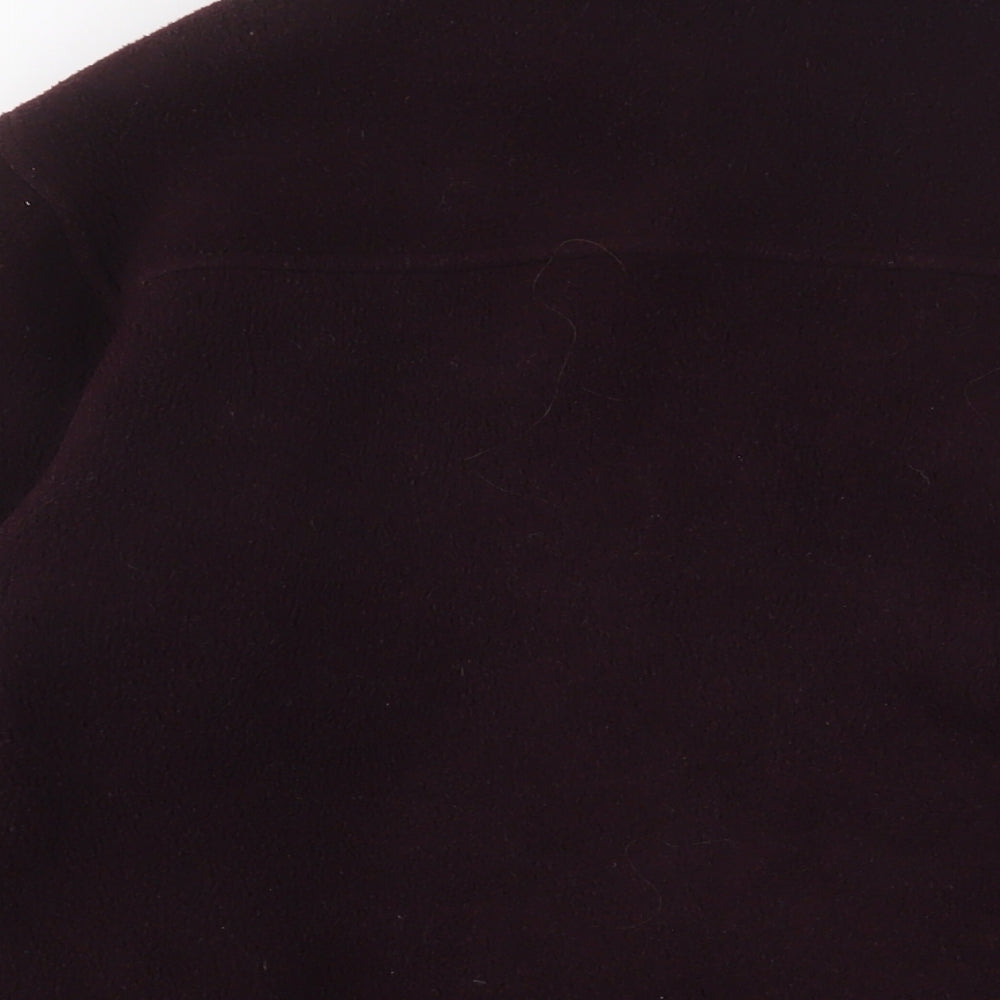 Marks and Spencer Womens Purple Jacket Size 12 Zip