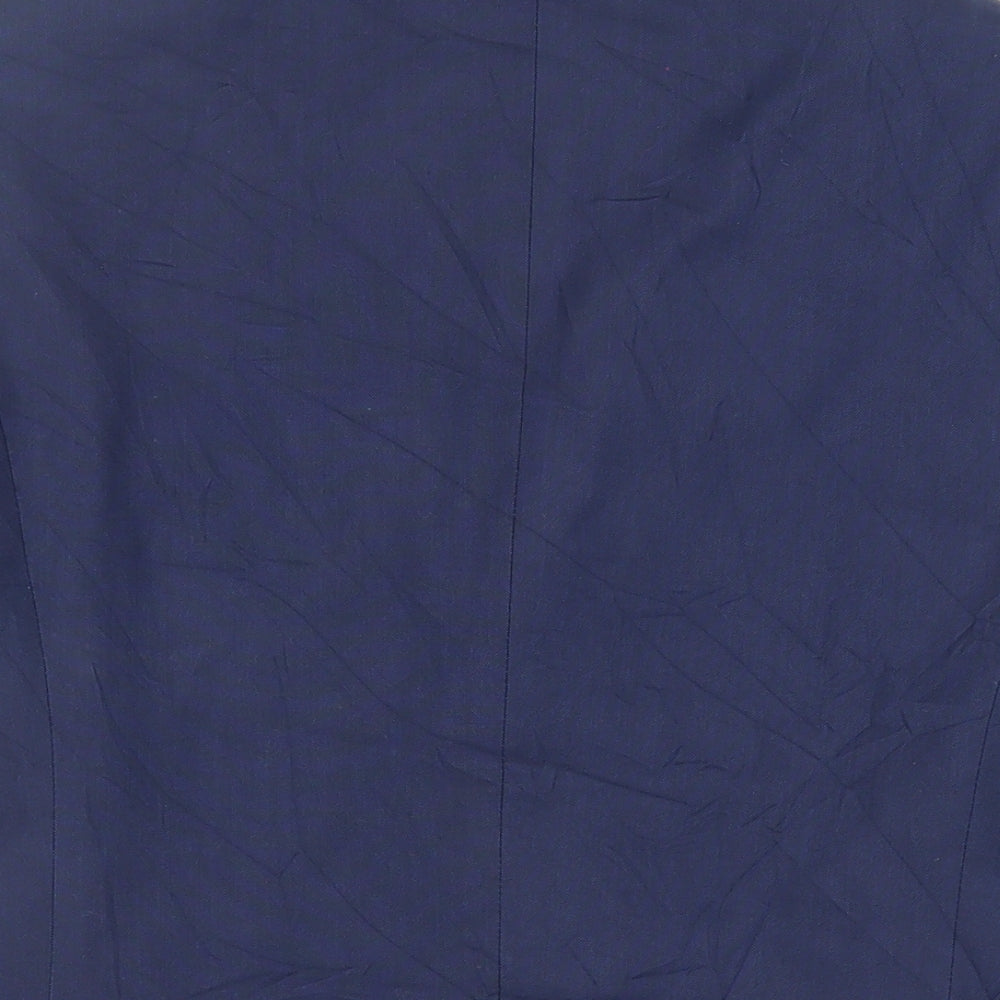 Marks and Spencer Mens Blue Polyester Jacket Suit Jacket Size 36 Regular