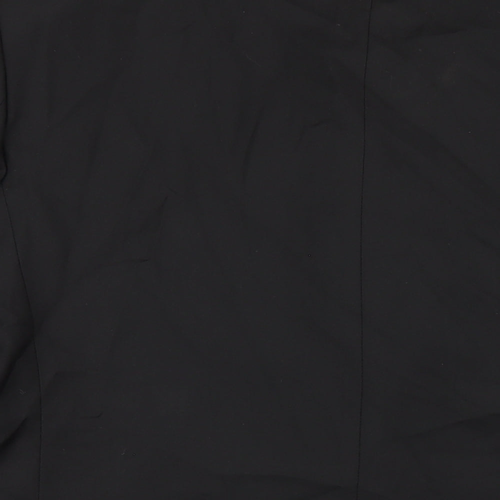 Marks and Spencer Mens Black Polyester Tuxedo Blazer Size 44 Regular