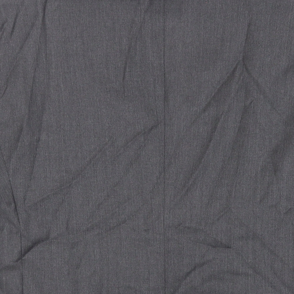 Paul Zileri Mens Grey Wool Jacket Suit Jacket Size 38 Regular