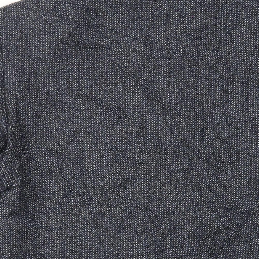 Marks and Spencer Mens Blue Polyester Jacket Blazer Size 40 Regular