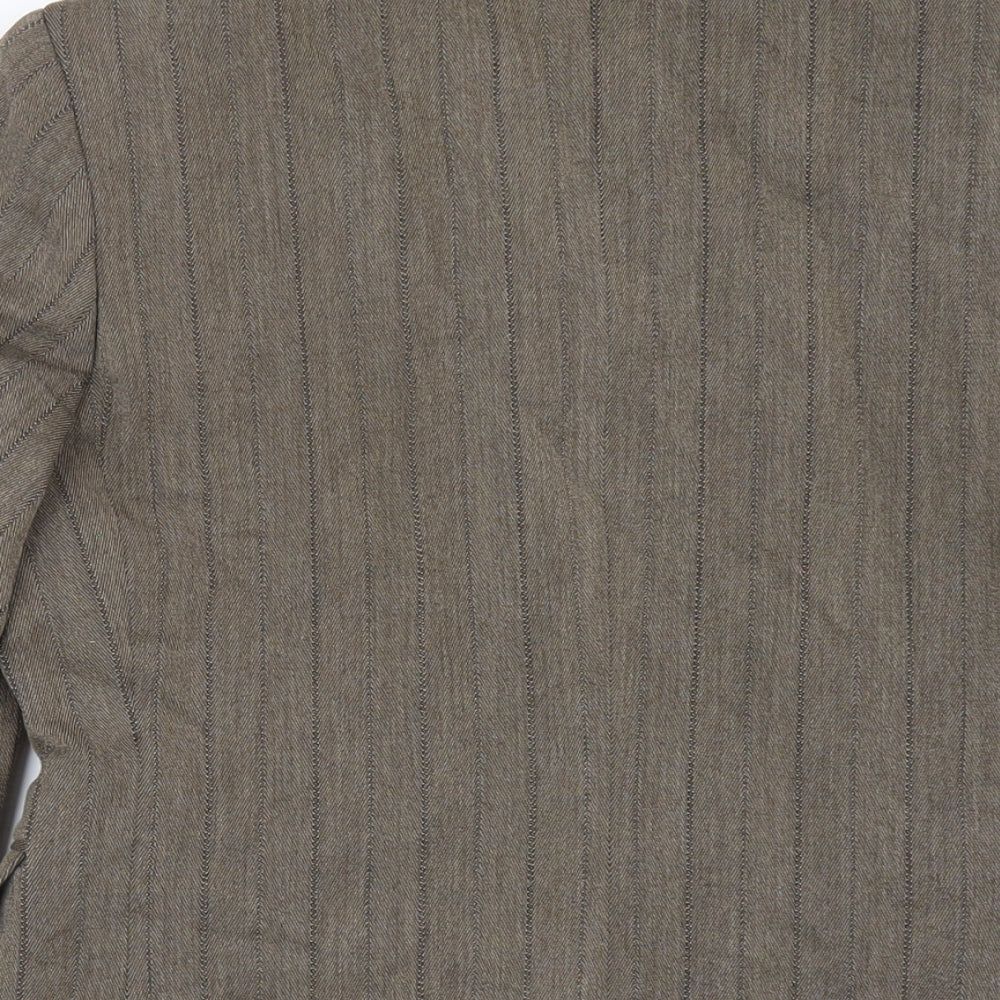 Per Una Womens Brown Jacket Blazer Size 8 Button