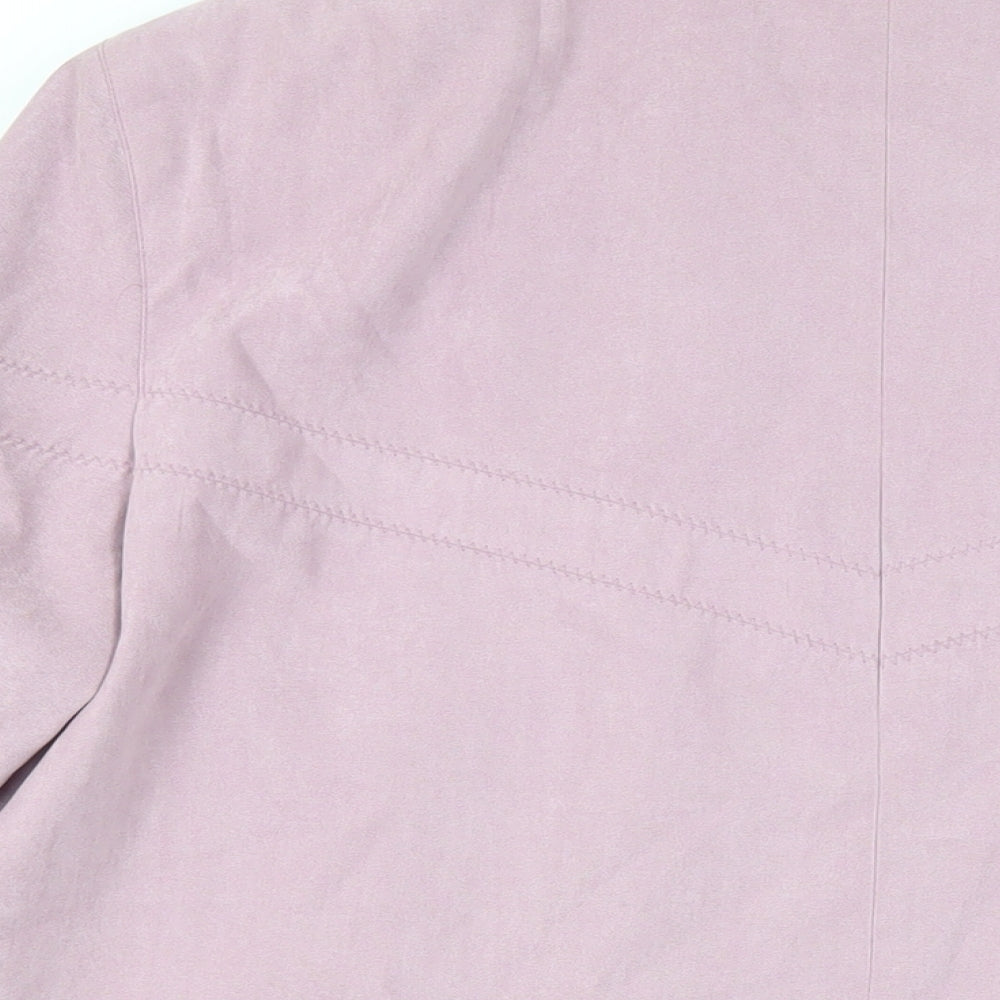 EWM Womens Pink Jacket Size 18 Zip