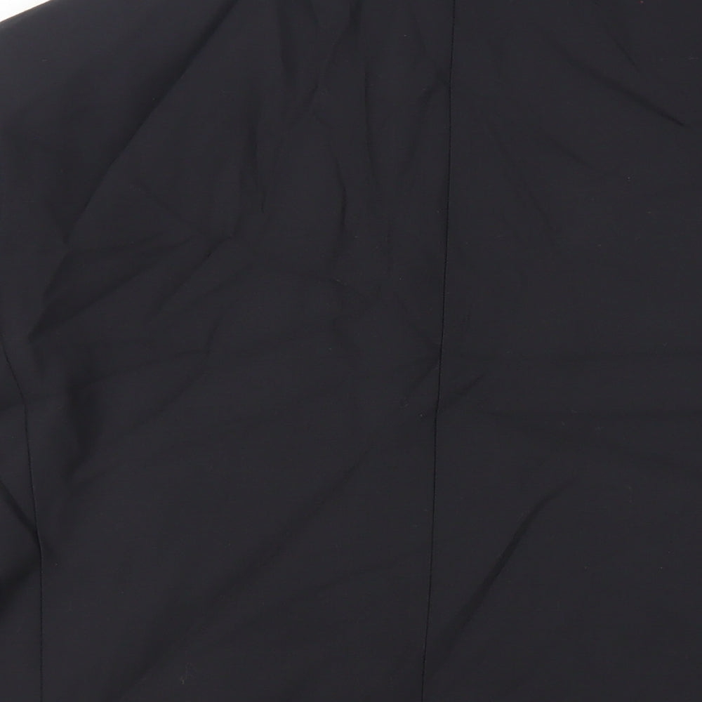 Marks and Spencer Mens Black Wool Tuxedo Suit Jacket Size 40 Regular