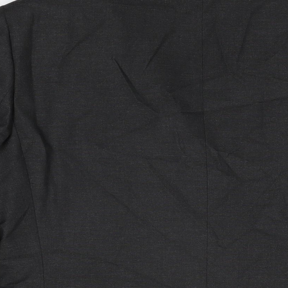 Marks and Spencer Mens Grey Polyester Jacket Suit Jacket Size 40 Regular