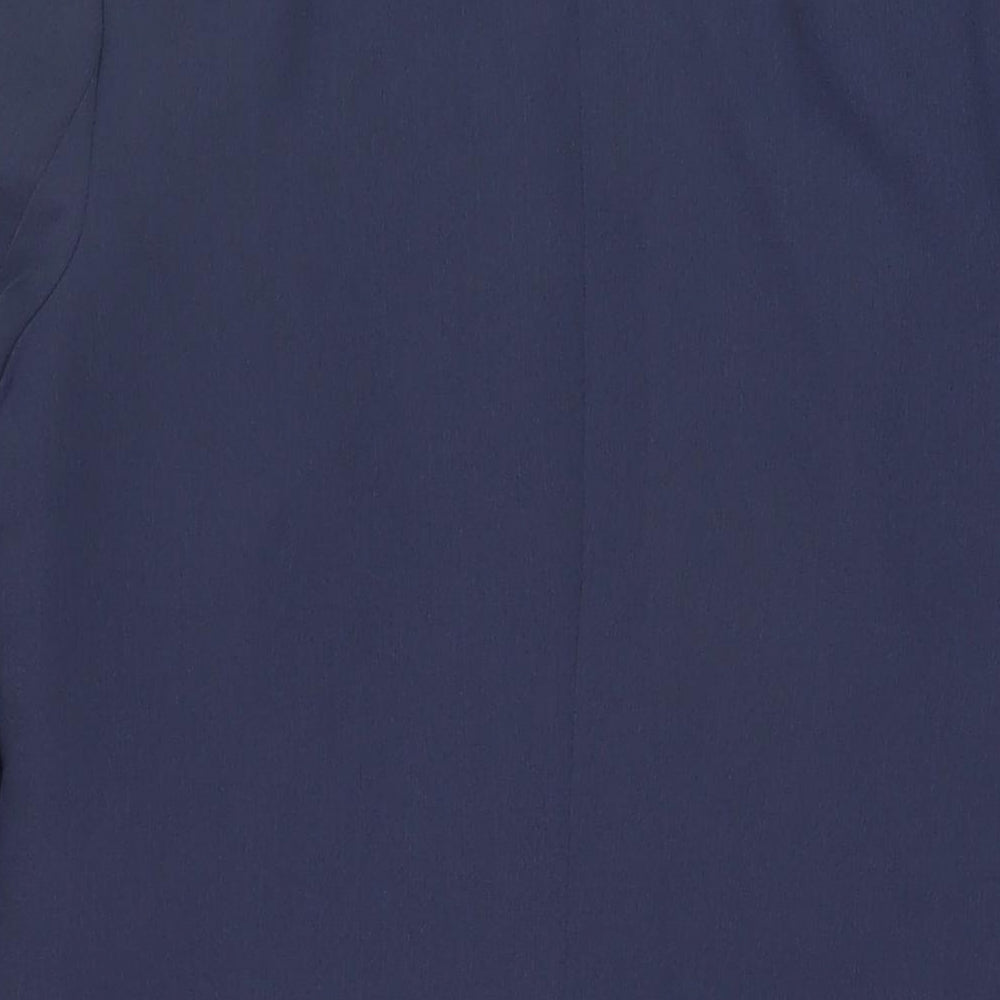 Marks and Spencer Womens Blue Jacket Size 12 Button