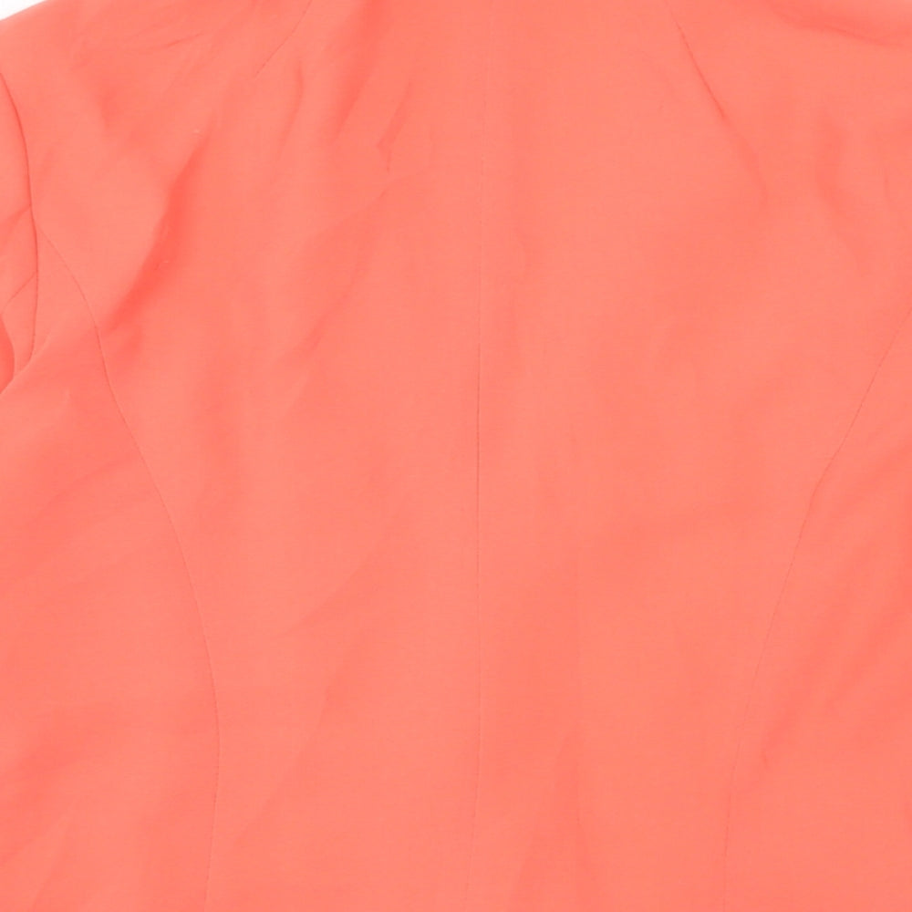 New Look Womens Orange Jacket Size 12