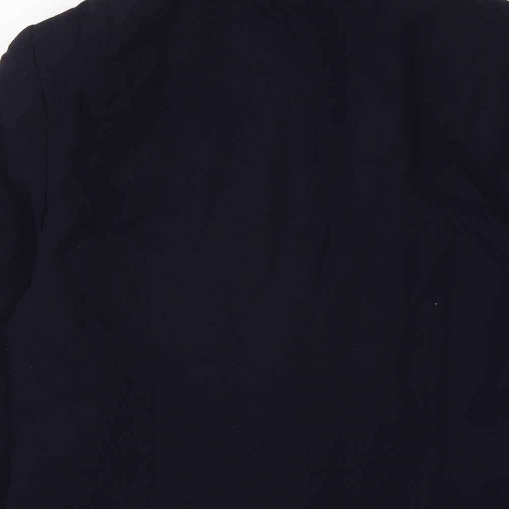 Marks and Spencer Womens Blue Jacket Size 12 Button