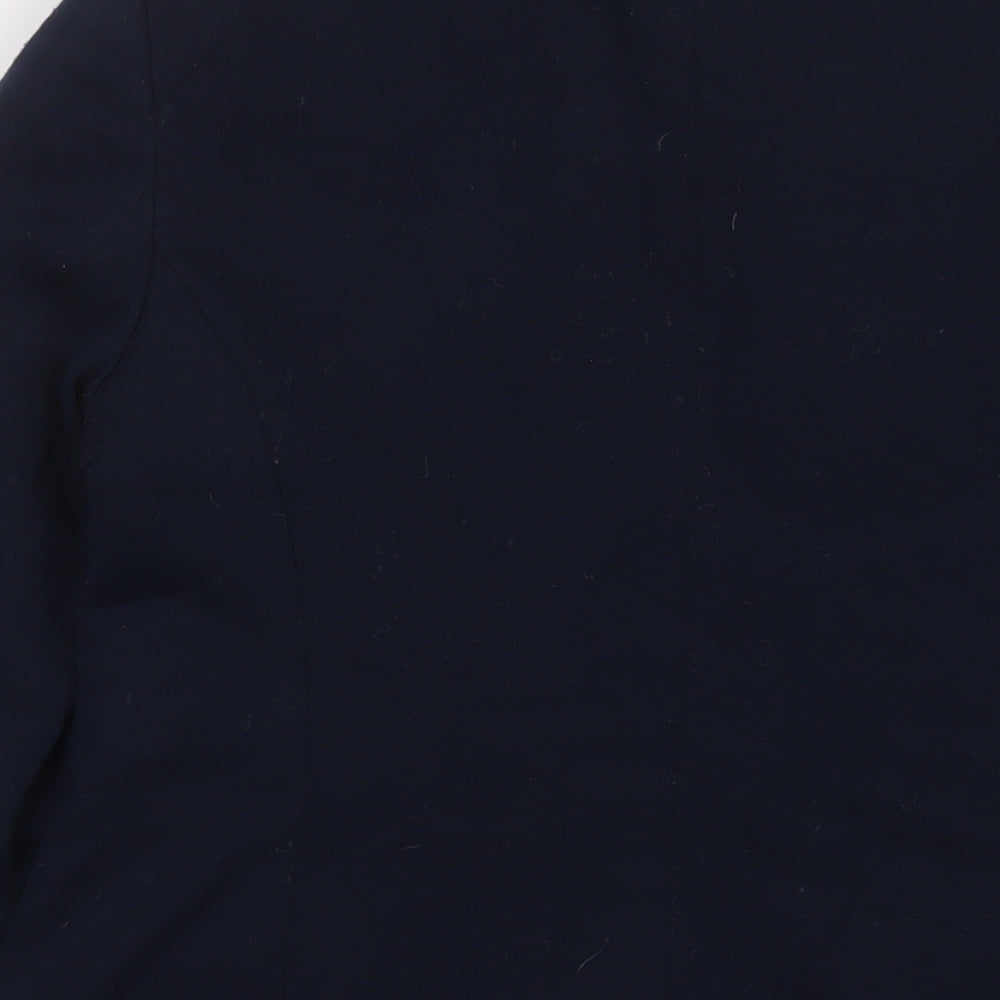 Autograph Womens Blue Jacket Blazer Size 10 Button