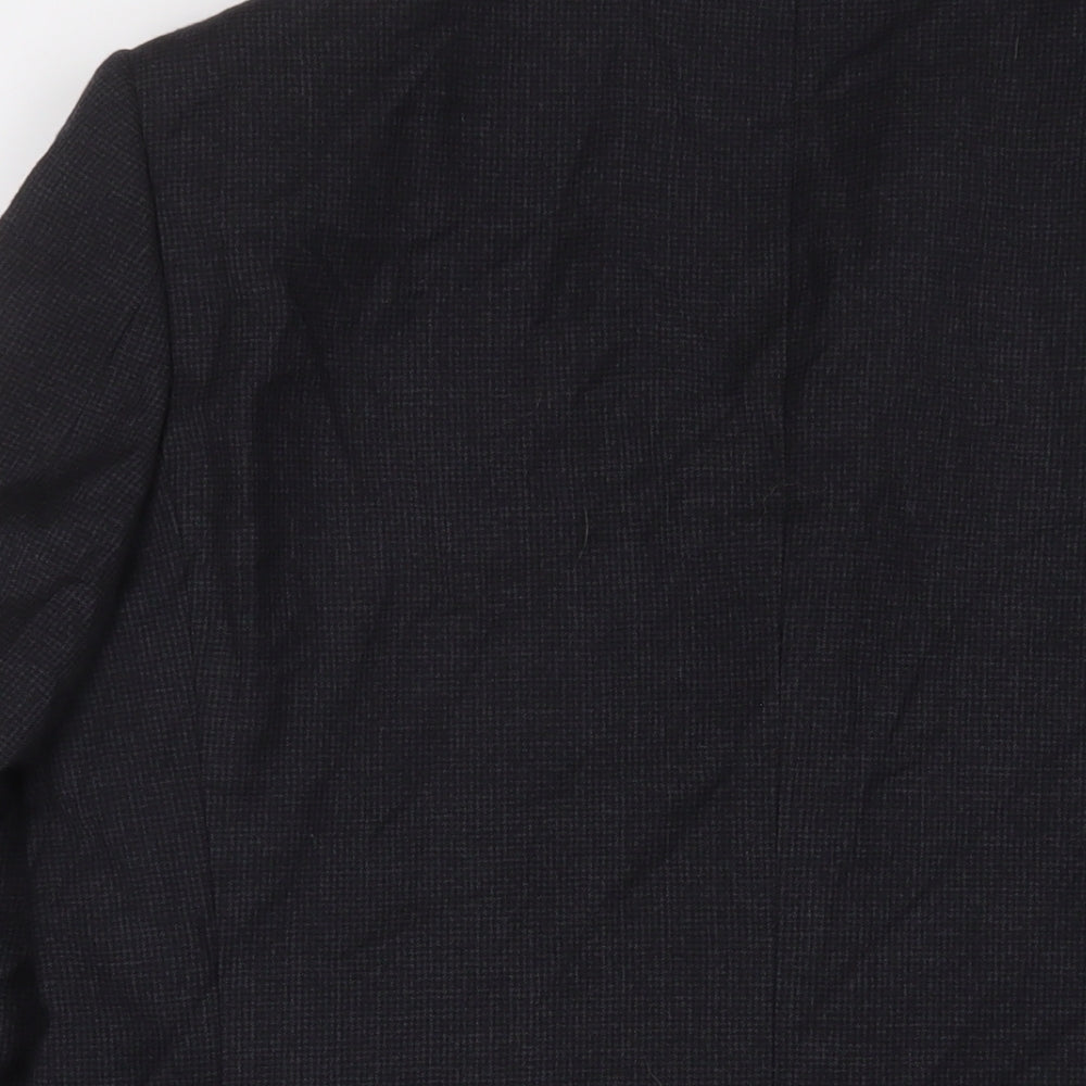 Marks and Spencer Mens Grey Wool Jacket Suit Jacket Size 42 Regular