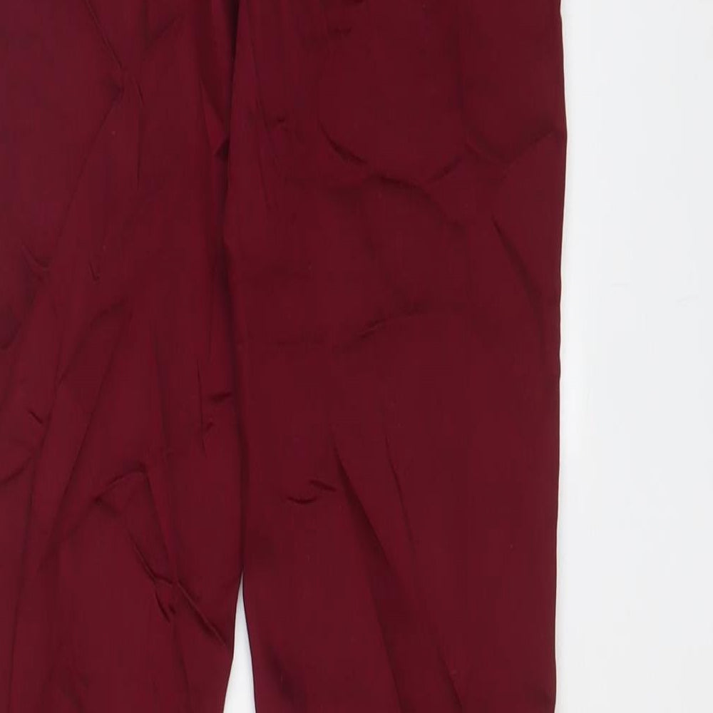 Marks and Spencer Womens Purple Cotton Jegging Jeans Size 8 L28 in Regular