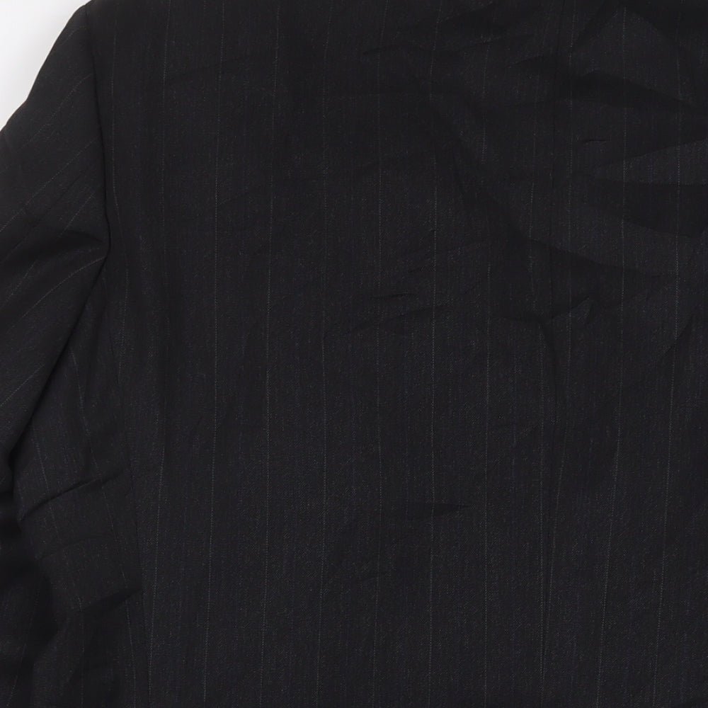 Marks and Spencer Mens Grey Polyester Jacket Suit Jacket Size 42 Regular