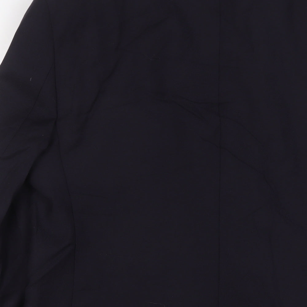Marks and Spencer Mens Blue Wool Jacket Suit Jacket Size 40 Regular