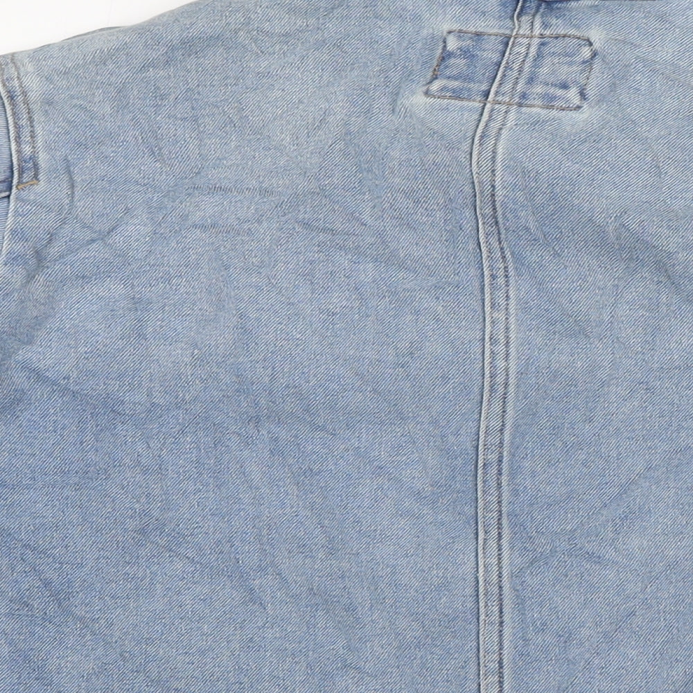 Marks and Spencer Womens Blue Jacket Size 12 Button