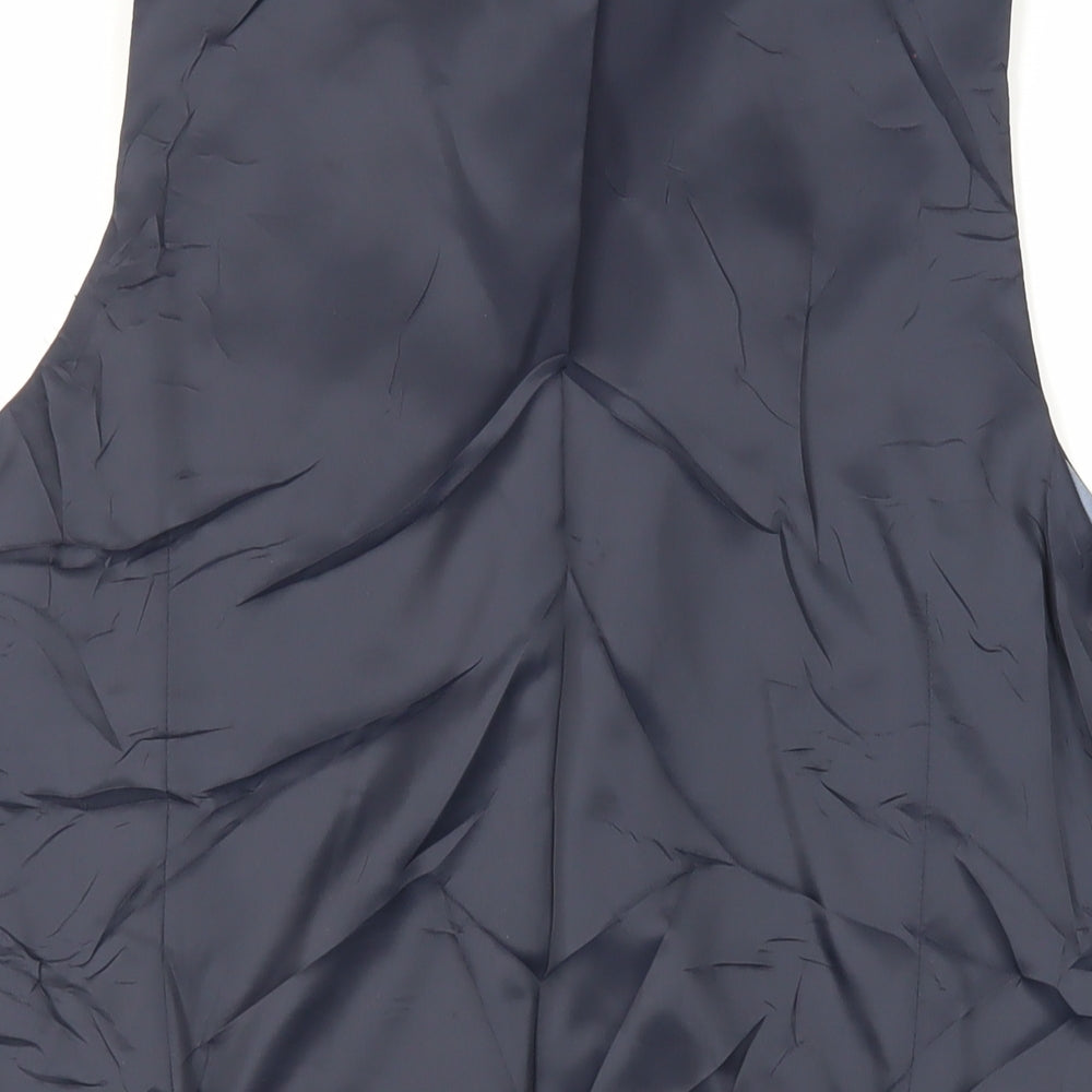 Holland Esquire Mens Blue Wool Jacket Suit Waistcoat Size 44 Regular