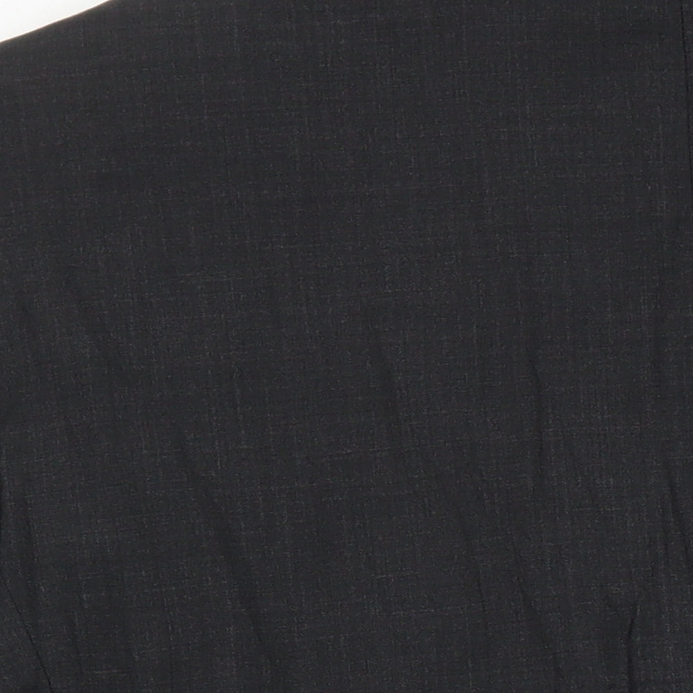M&S Mens Grey Wool Jacket Blazer Size 42 Regular