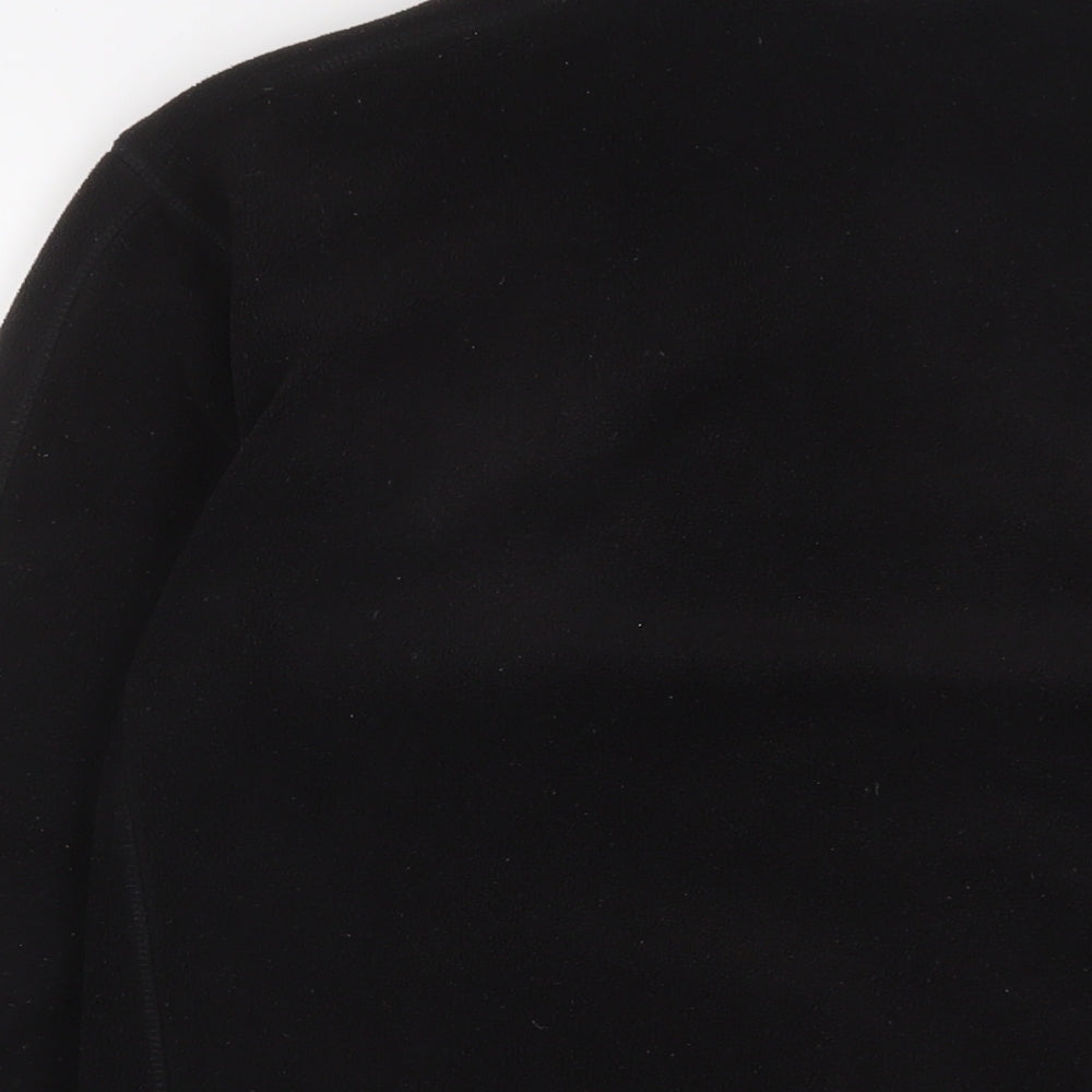 Karrimor Mens Black Jacket Size XS Zip - Logo, Embroidered