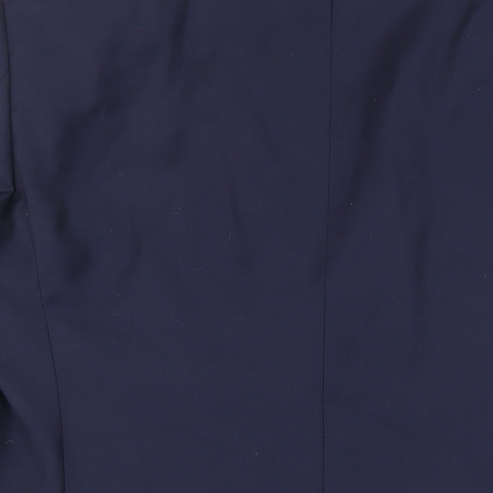 Samuel Slater Mens Blue Wool Jacket Suit Jacket Size 44 Regular