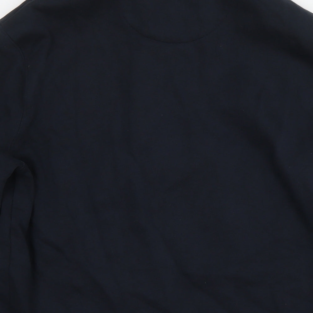 Farah Mens Blue Cotton Pullover Sweatshirt Size M