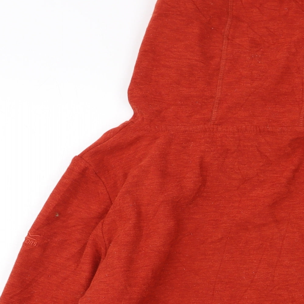 Regatta Womens Red Polyester Pullover Hoodie Size 14 Pullover