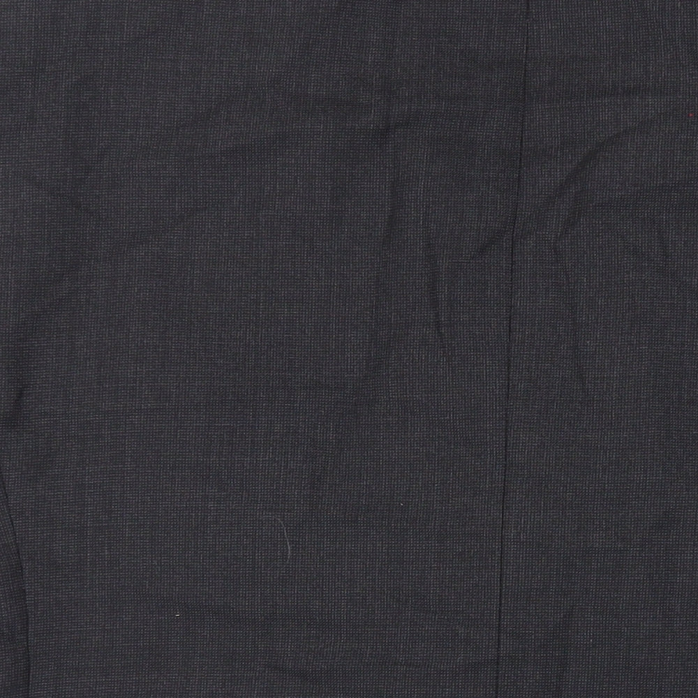 Marks and Spencer Mens Black Wool Jacket Suit Jacket Size 46 Regular