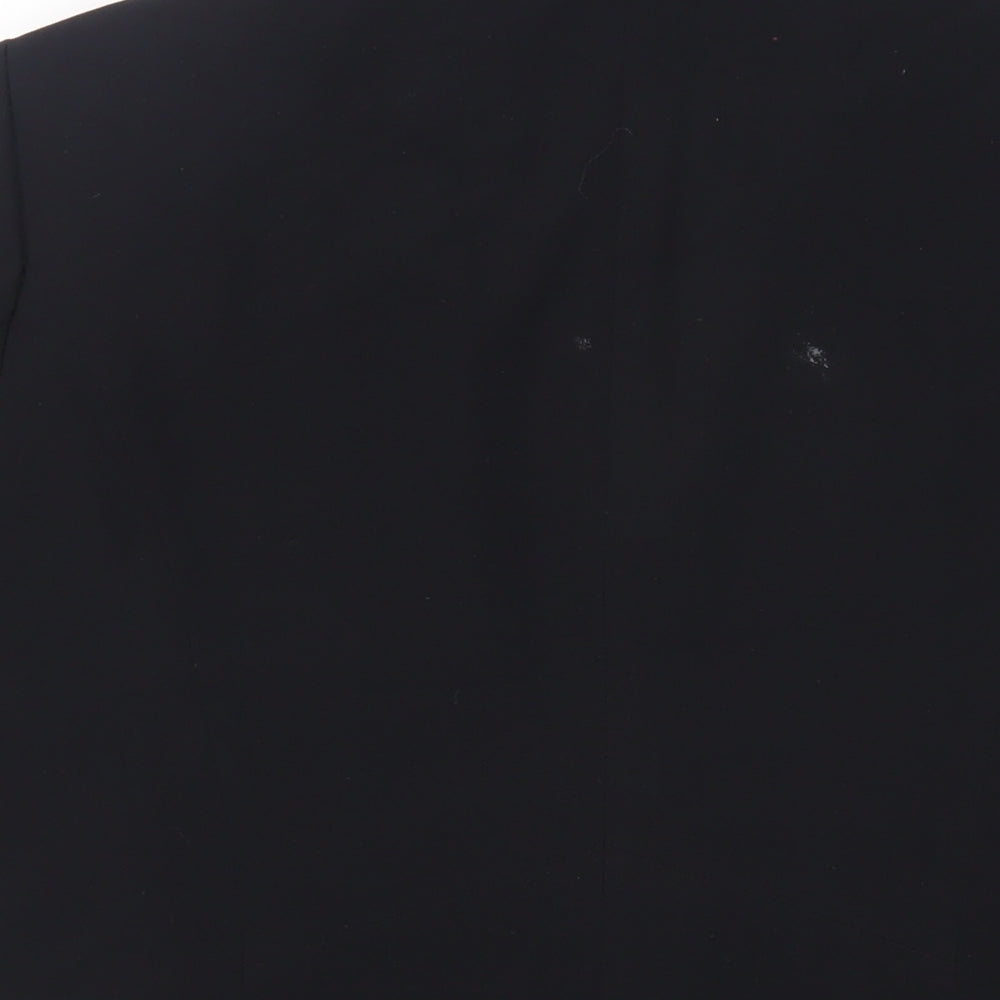 Marks and Spencer Womens Black Jacket Blazer Size 16 Button