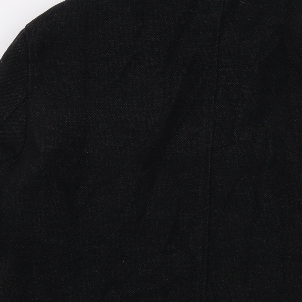 Marks and Spencer Mens Black Jacket Size M Zip
