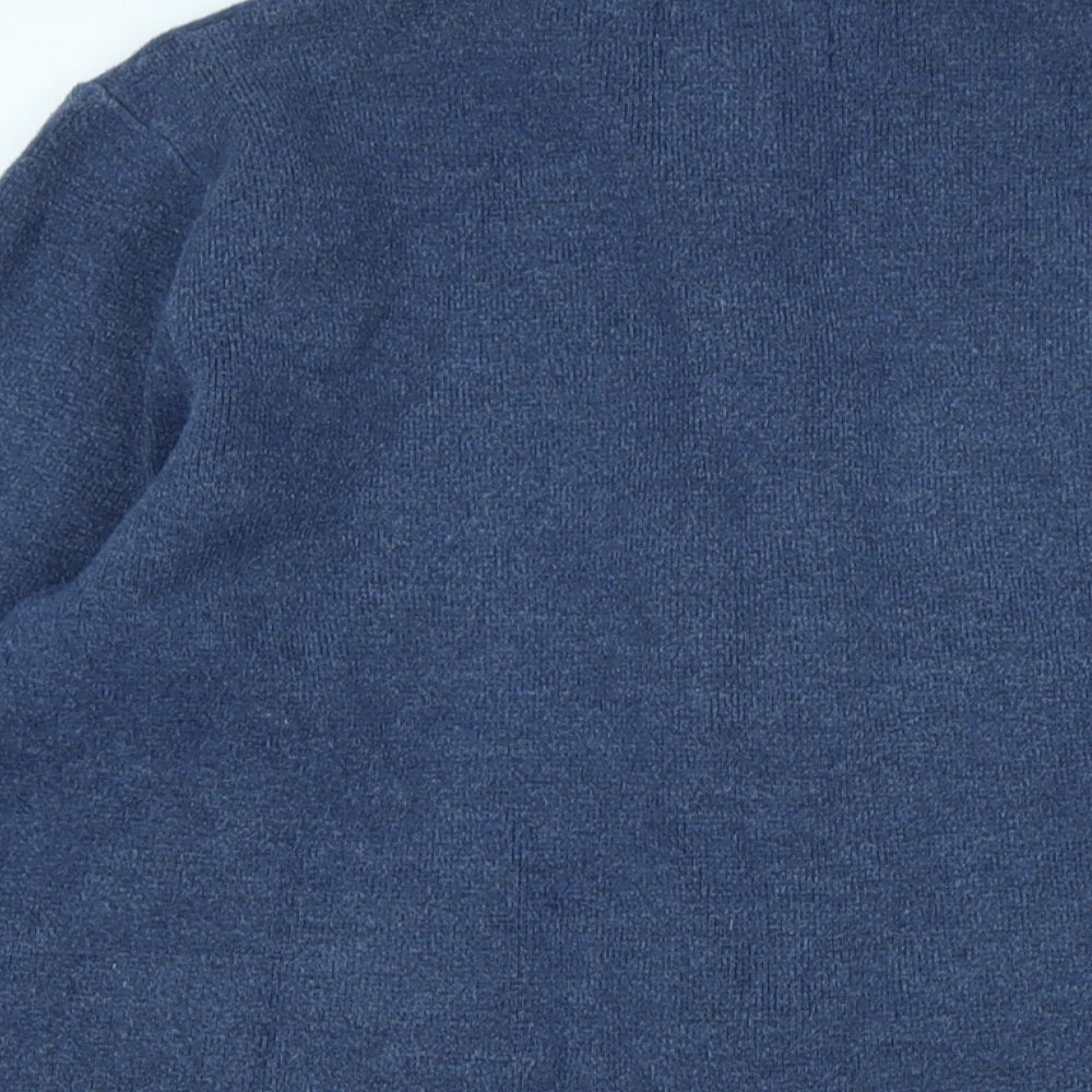 Marks and Spencer Womens Blue Jacket Size M Zip