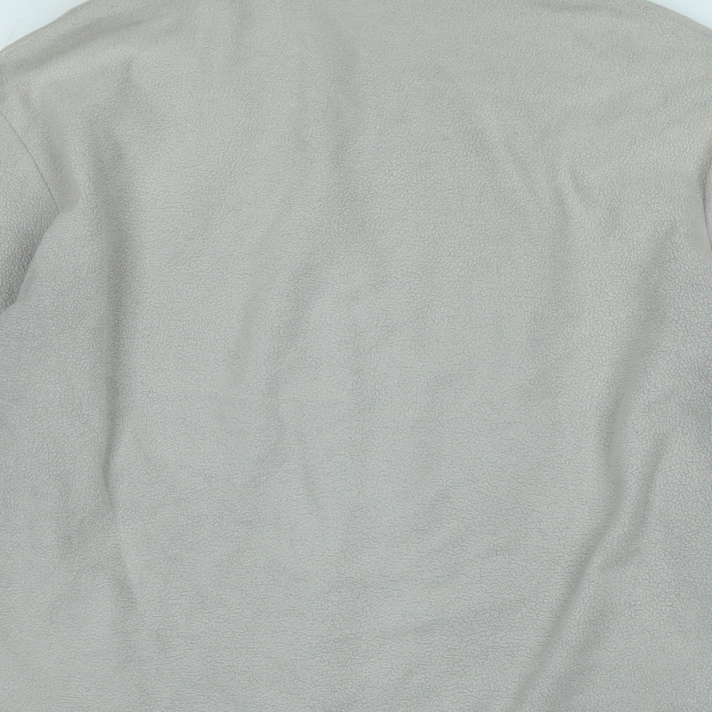 Marks and Spencer Womens Grey Jacket Size 16 Zip