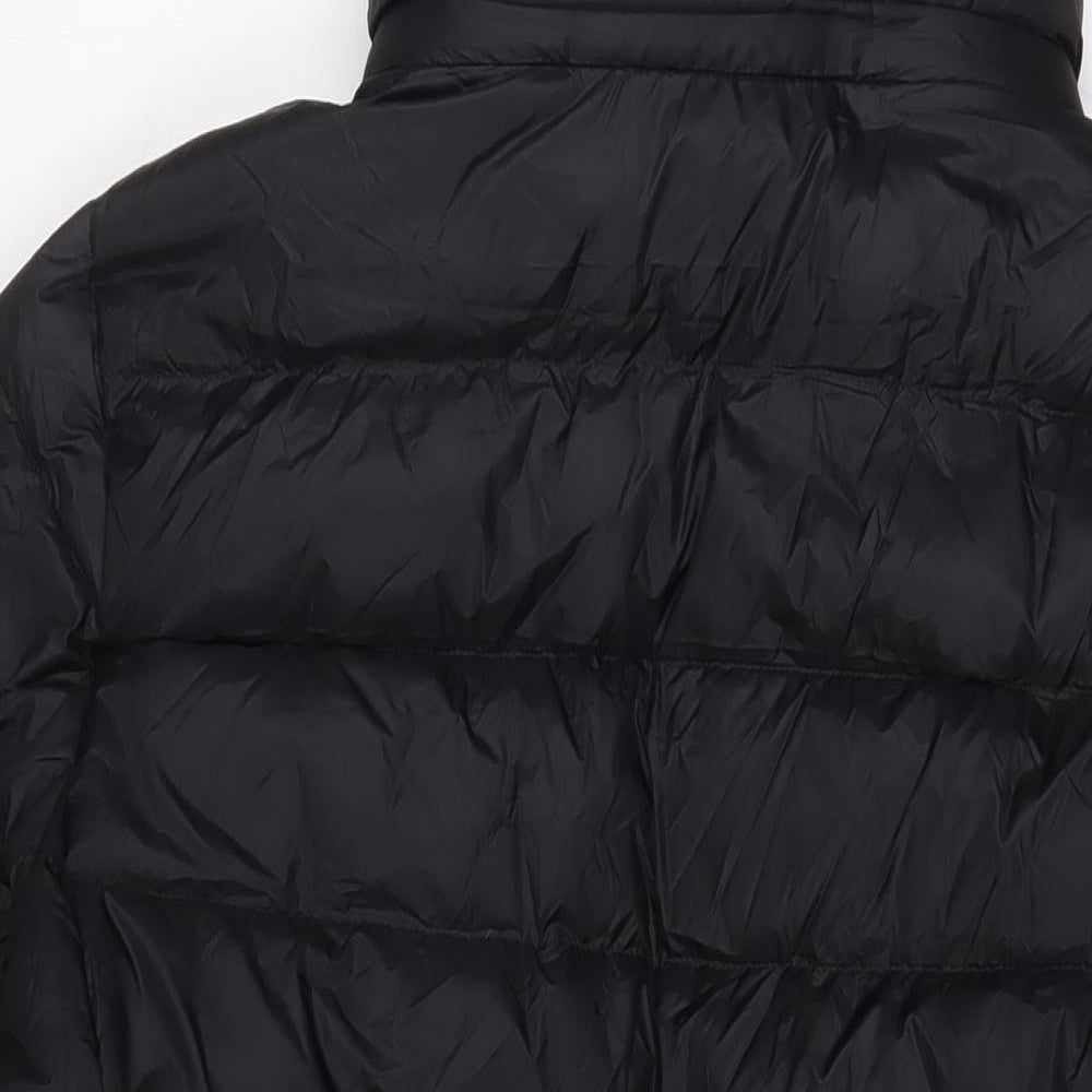 Marks and Spencer Womens Black Puffer Jacket Jacket Size 20 Zip