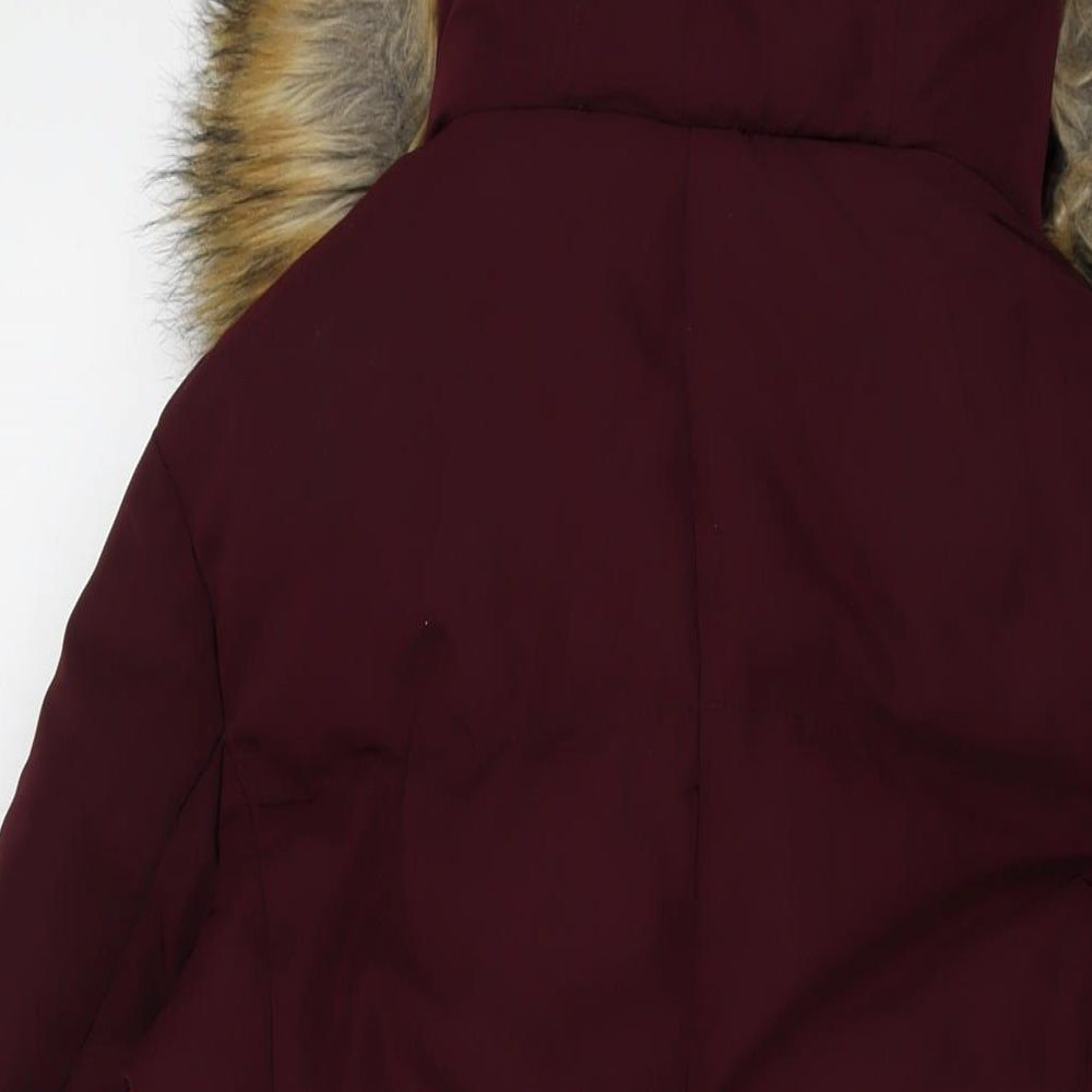 Very Womens Red Jacket Size 12 Zip
