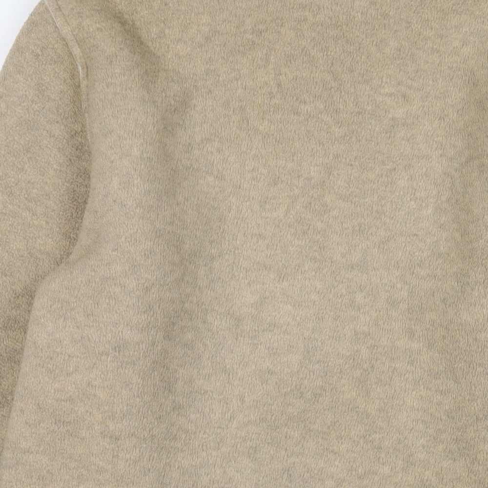 Marks and Spencer Womens Beige Jacket Size 16 Zip