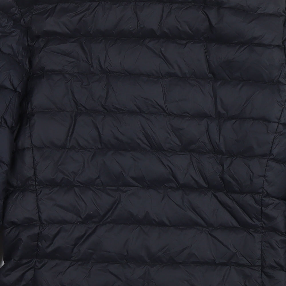 Marks and Spencer Womens Blue Jacket Size 8 Zip